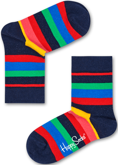 Happy Socks Stripe Barnstrumpor