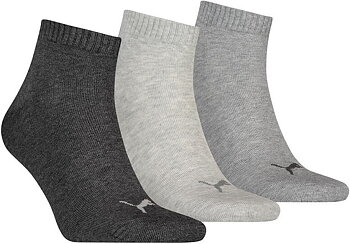 3-Pack Puma Quarter Socks