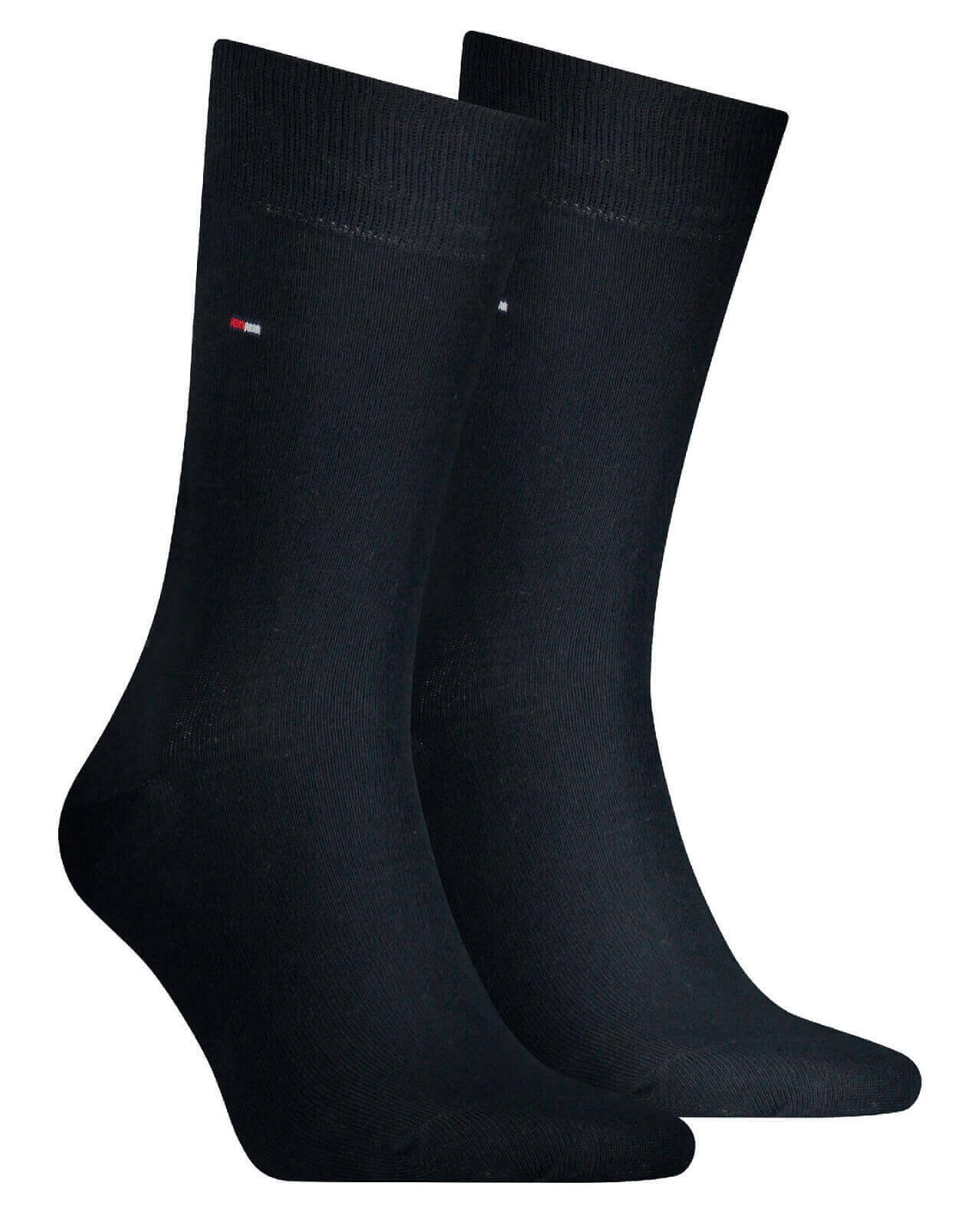 2-Pack Tommy Hilfiger Marinblå Herrstrumpor