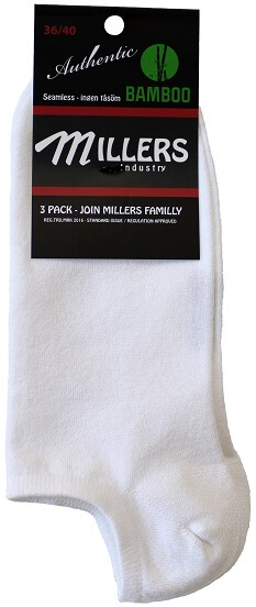 3-Pack Millers Sneaker Bambu