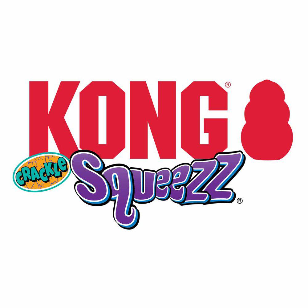 Kong Squeezz Crackle boll