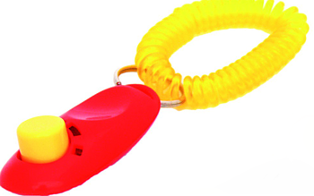 Klicker med handledsband