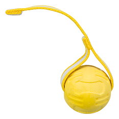 Sporting boll med strap, TPR, ø 6 cm/20 cm