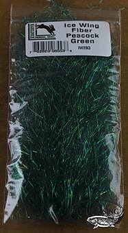 Ice Wing Fiber Peacock Green