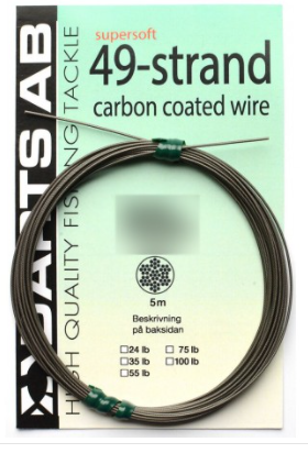 49-strand carbon coated wire