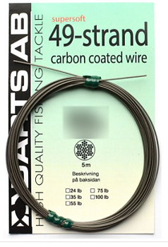 49-strand carbon coated wire