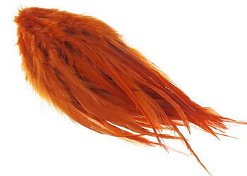 Roster Saddle Hackel Burnt Orange