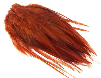 Roster Saddle Hackel Fiery Brown