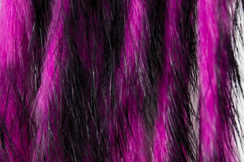 Kaninzonker Two-tone Fuchsia/Black