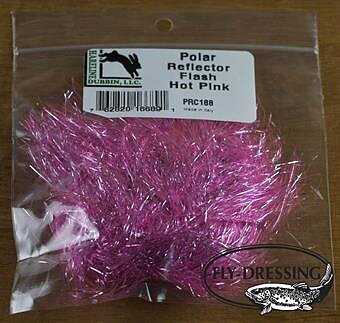 Polar Reflector Flash Chenille Hot Pink