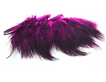 Ringneck Rump Hackle Purple