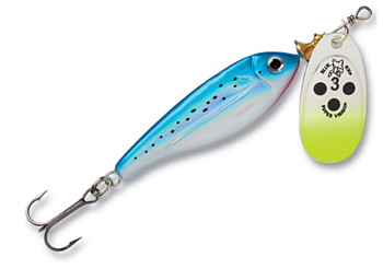 Super Vibrax  minnow silver/blå 18g