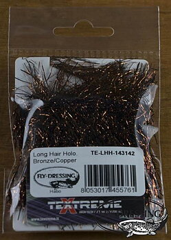 Long hair holographic Bronze/Copper
