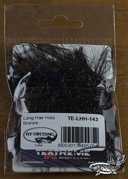 Long hair holographic Bronze