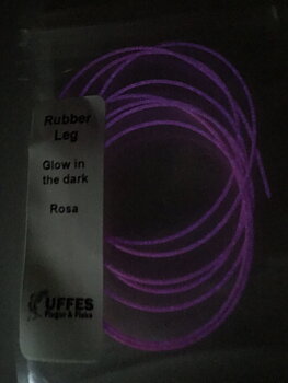 Gummiben Glow in the dark  Rosa (Micke Lindström)