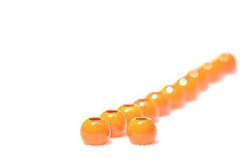 FF Brass bead Fl. Orange