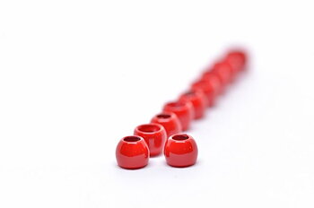 FF Brass bead Dark Red
