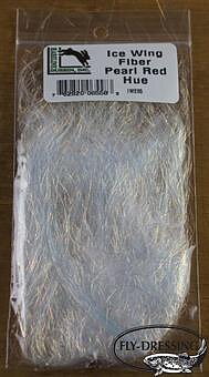 Ice Wing Fiber Pearl Red Hue