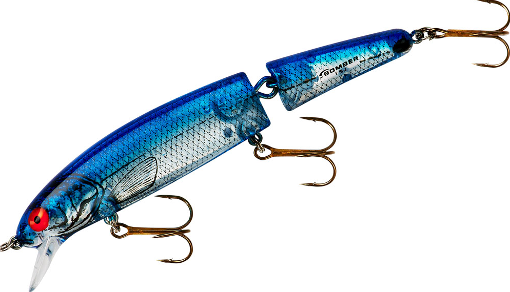 Bomber Jointed Long A   17gr 12cm blue