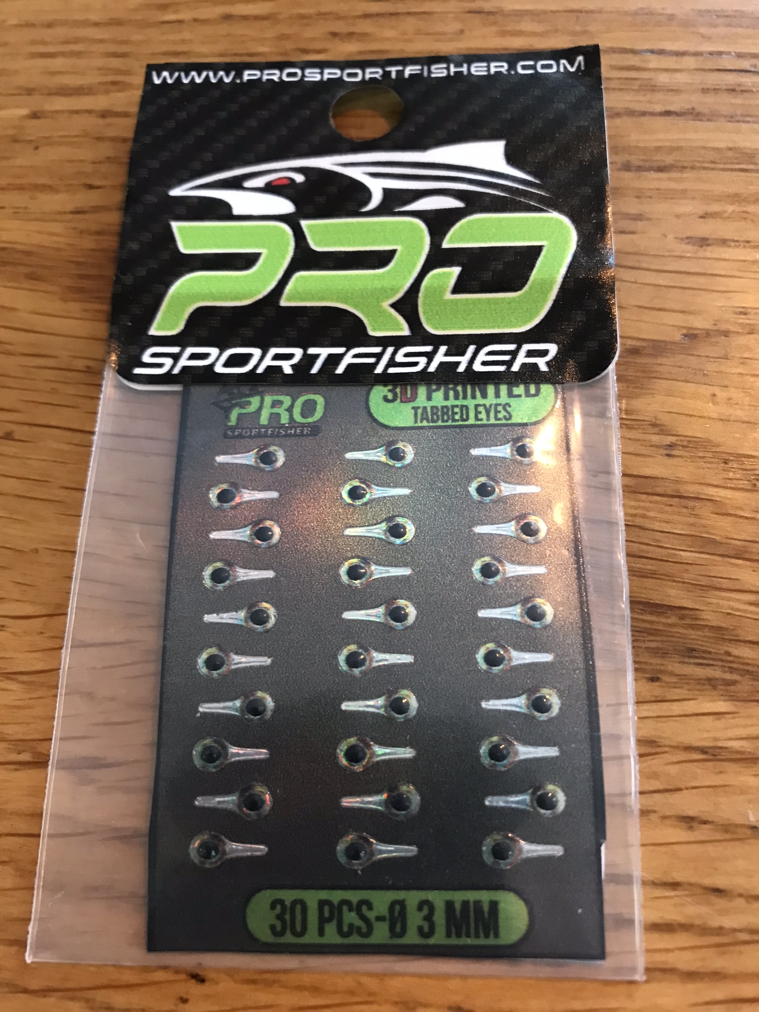 3D Tabbed Eyes 3mm