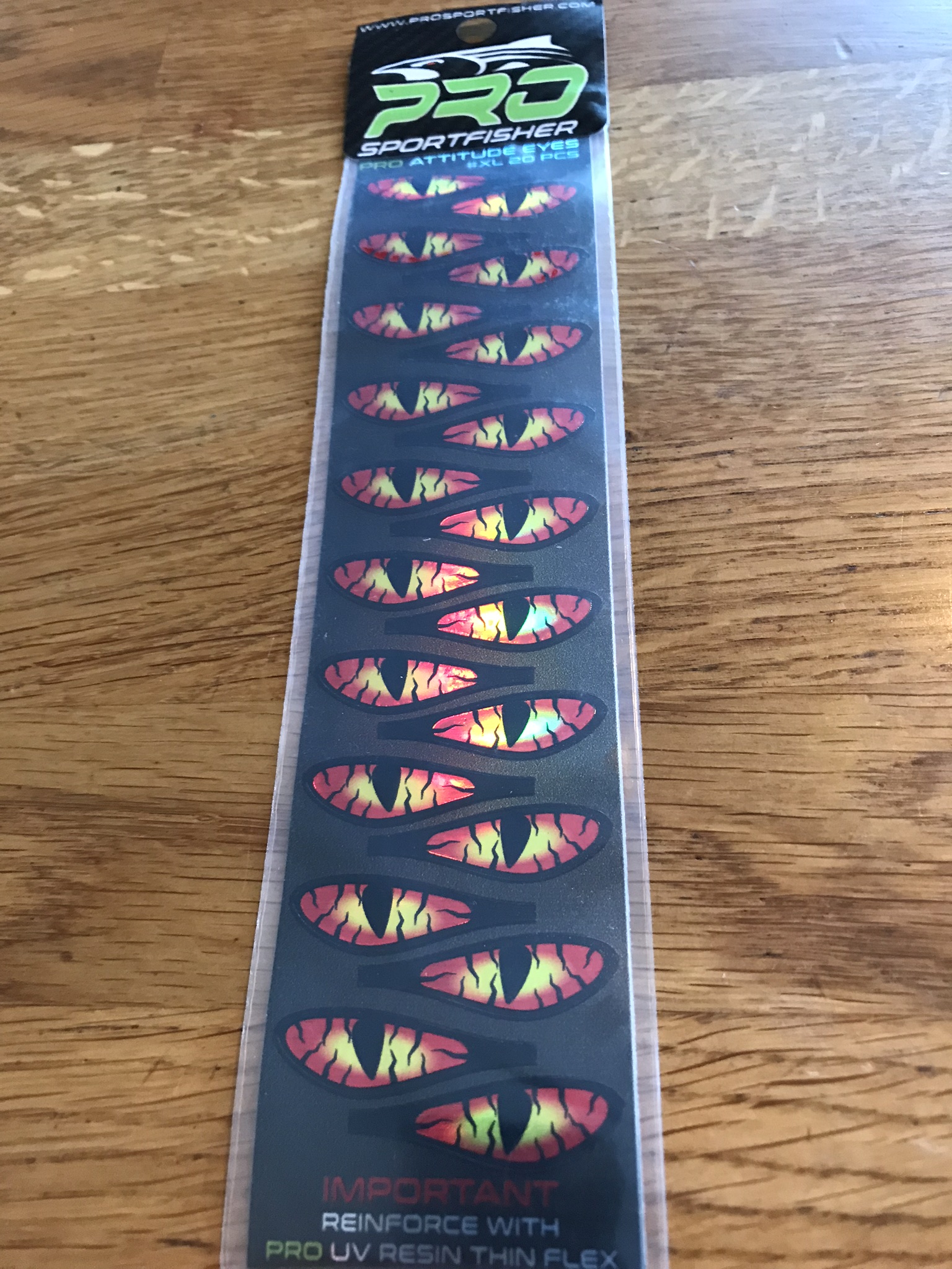 Attidude Eyes XL Red/Yellow