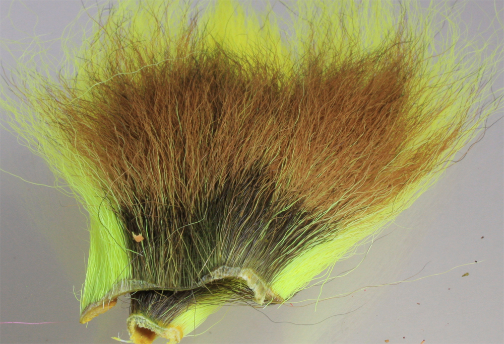 Bucktail bitar Fl.Yellow