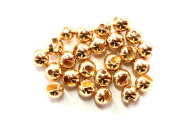 Tungsten Slotted Bead storpack Guld 50st