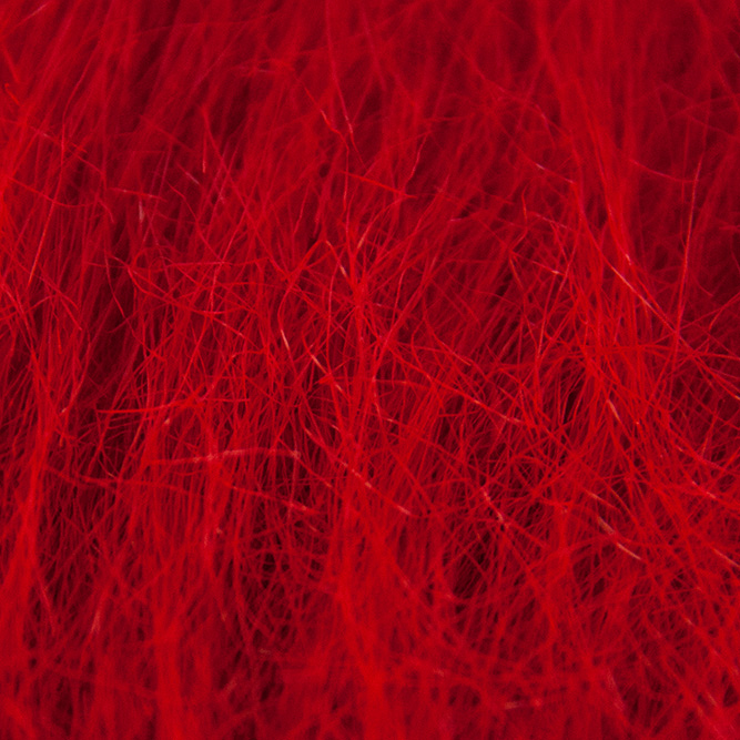 Craft Fur Bright Red