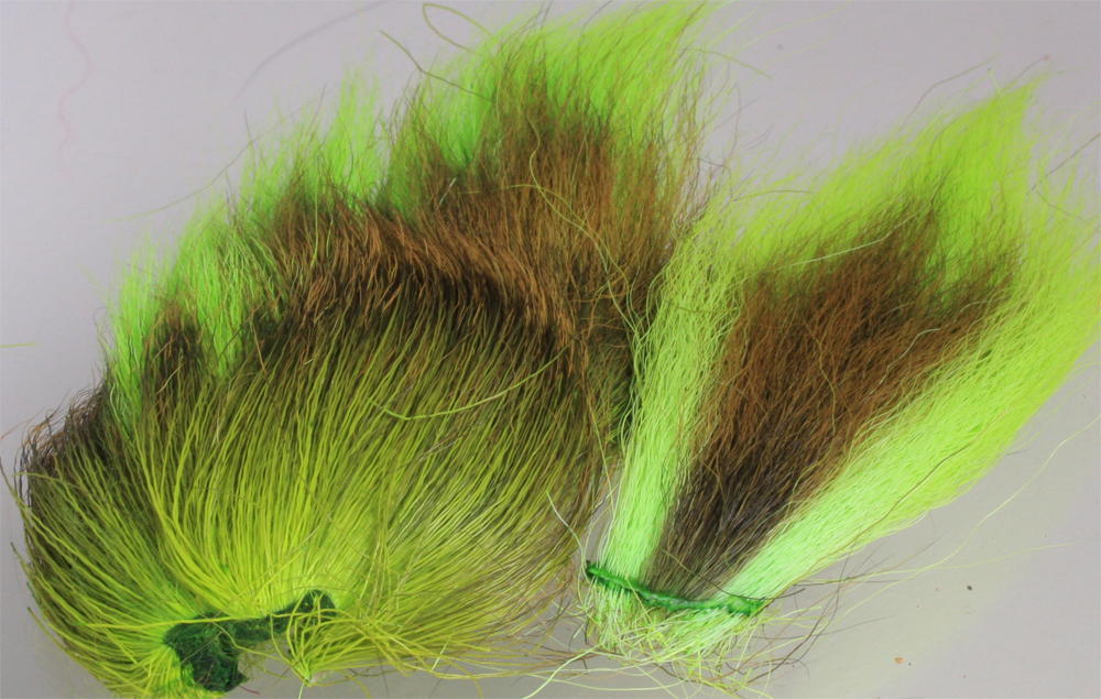 Bucktail bitar Fl.Chartreuse