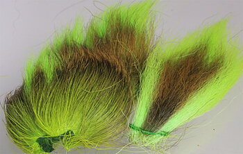 Bucktail bitar Fl.Chartreuse