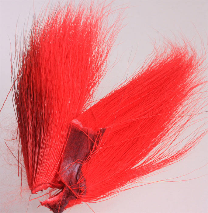 Bucktail bitar Red