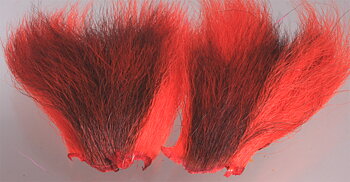 Bucktail bitar Fl.Fire Orange
