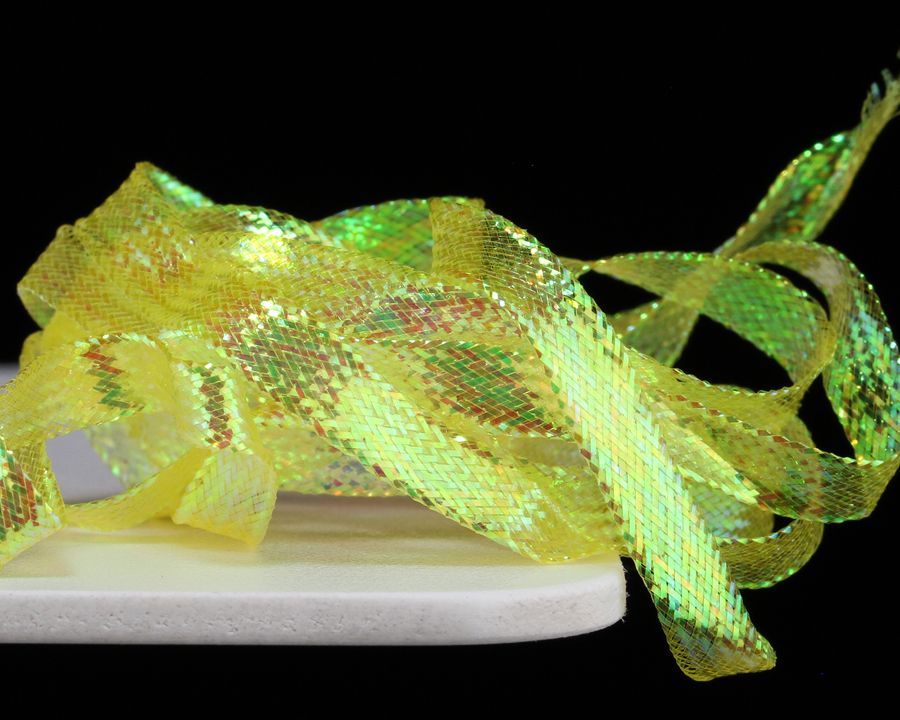 Pearl Braidback, 4.5mm, Yellow