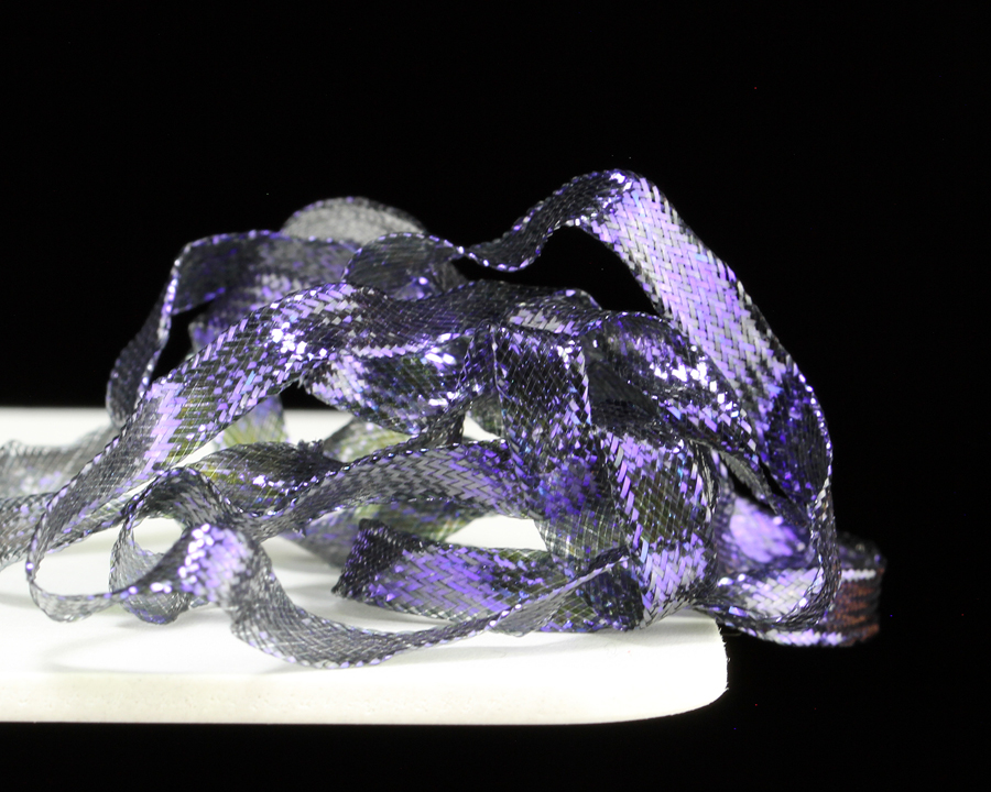 Pearl Braidback, 4.5mm, UV Black