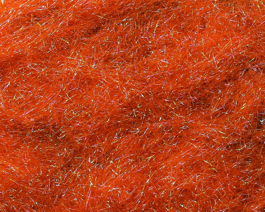 Fine UV-Ice Dubbing Burnt Orange