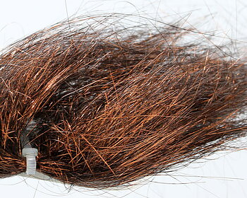 Angel Hair Metallic Dark Copper Brown