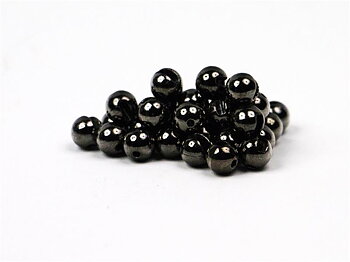 Tungsten Slotted Bead Black 