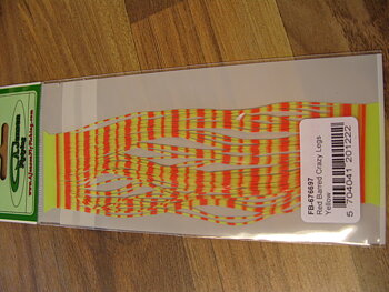 Crazy Legs Red Barred Yellow