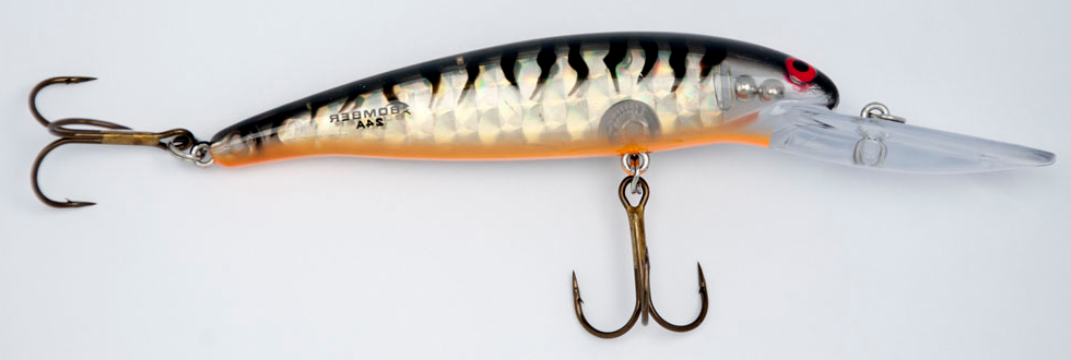 Bomber Deep Long A 12g 9cm Gld pr/blk orn