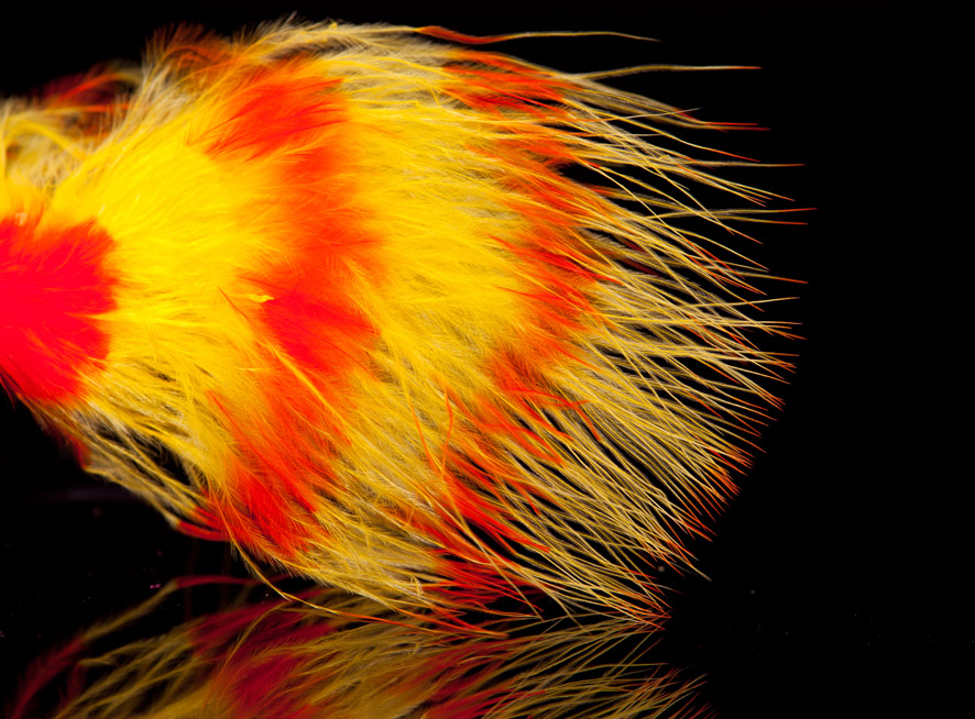 Jail House Marabou Orange/Yellow