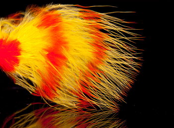 Jail House Marabou Orange/Yellow
