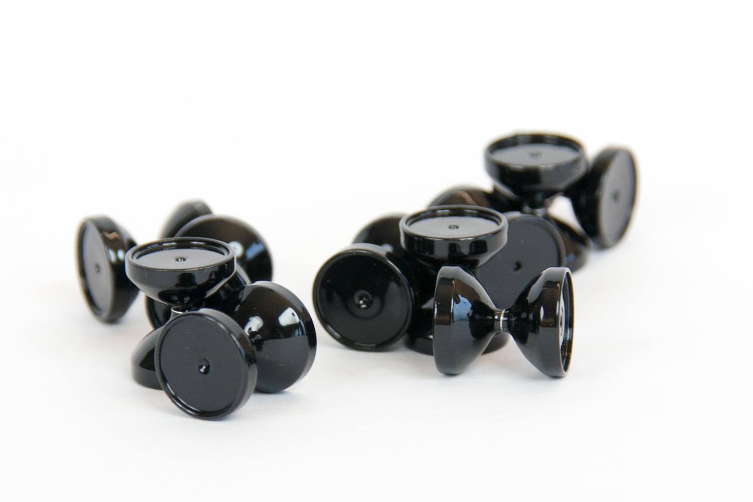 Aluminium dumbell Fluo Black