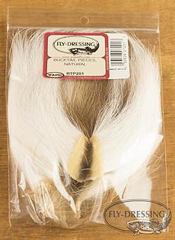 Bucktail bitar Natural