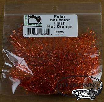 Polar Reflector Flash Chenille Hot Orange