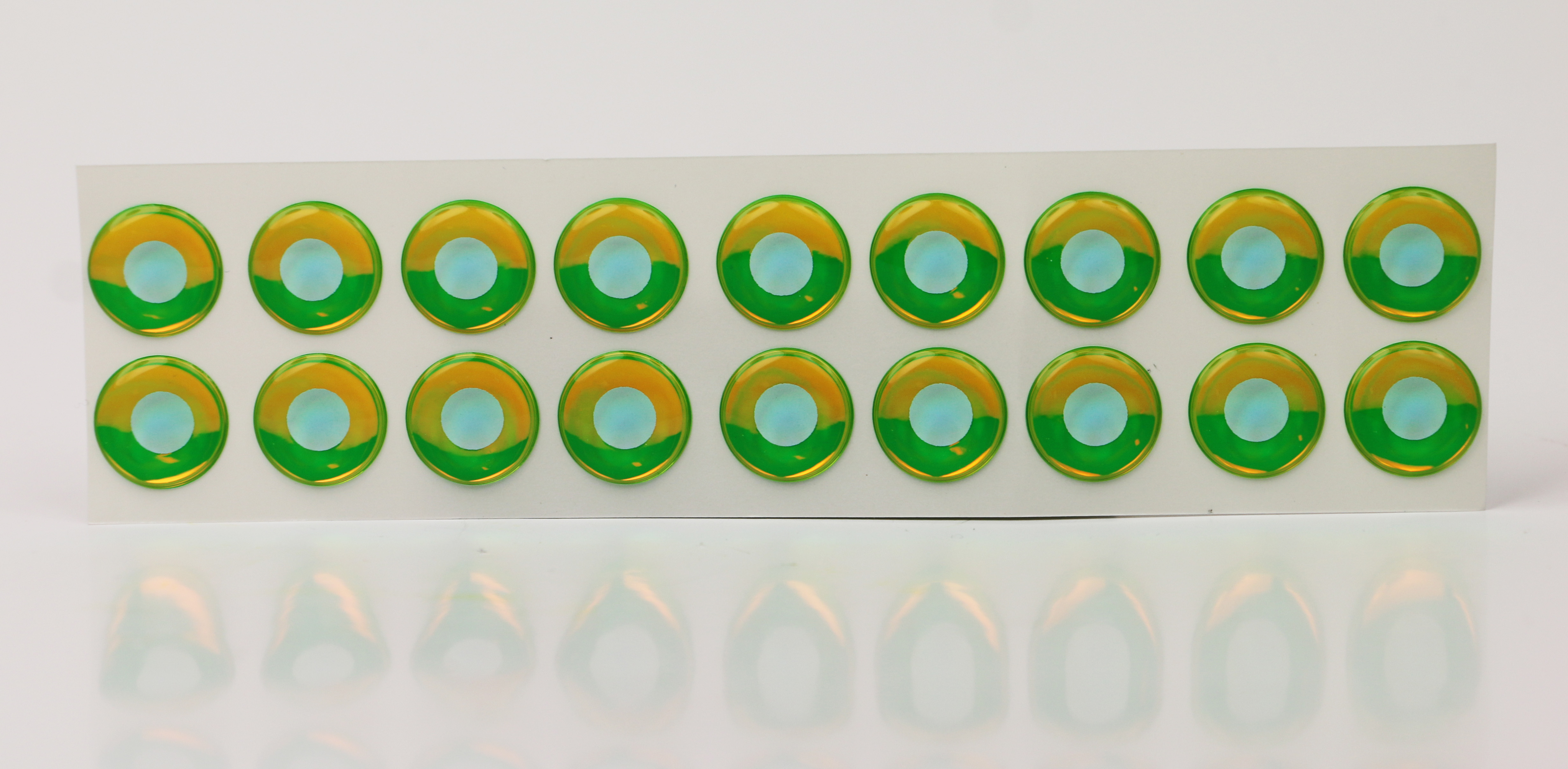 Epoxy Eyes White/Chartreuse
