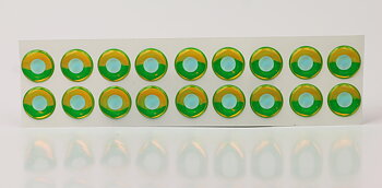 Epoxy Eyes White/Chartreuse