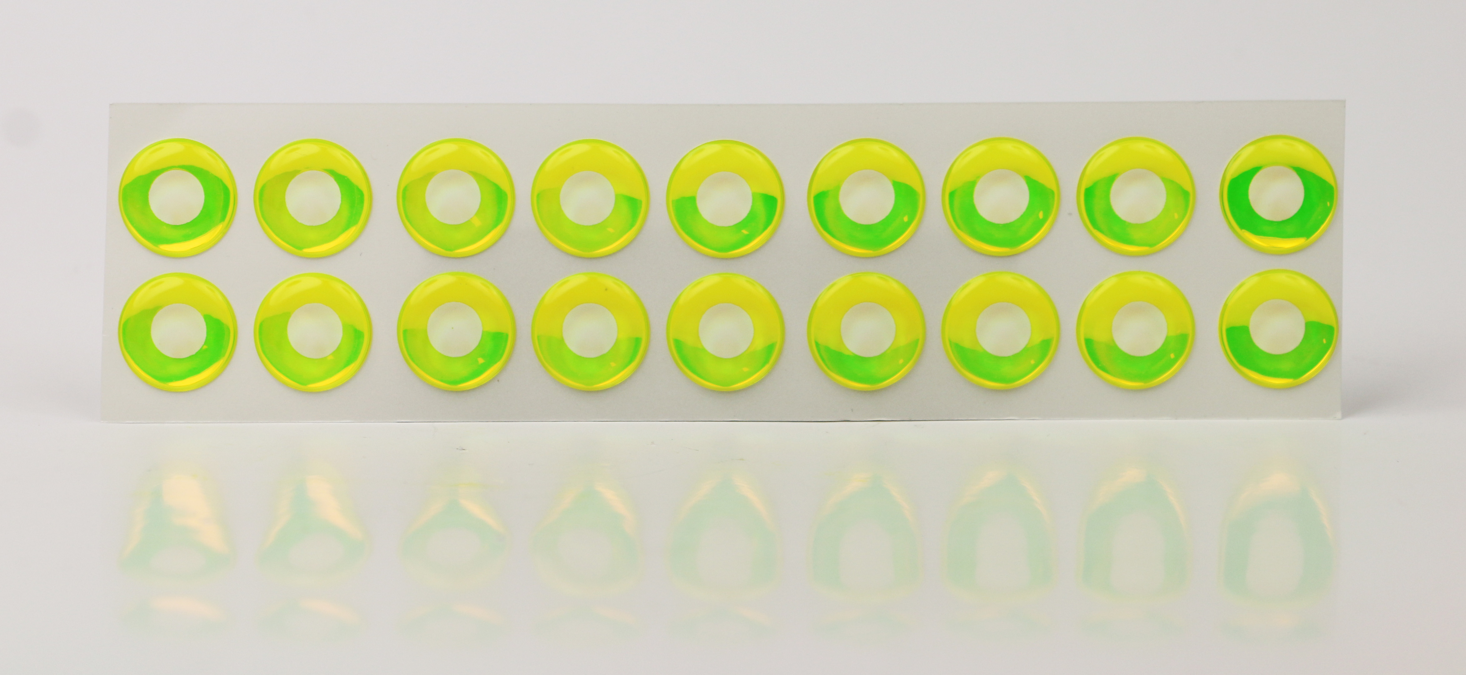 Epoxy Eyes White/Yellow
