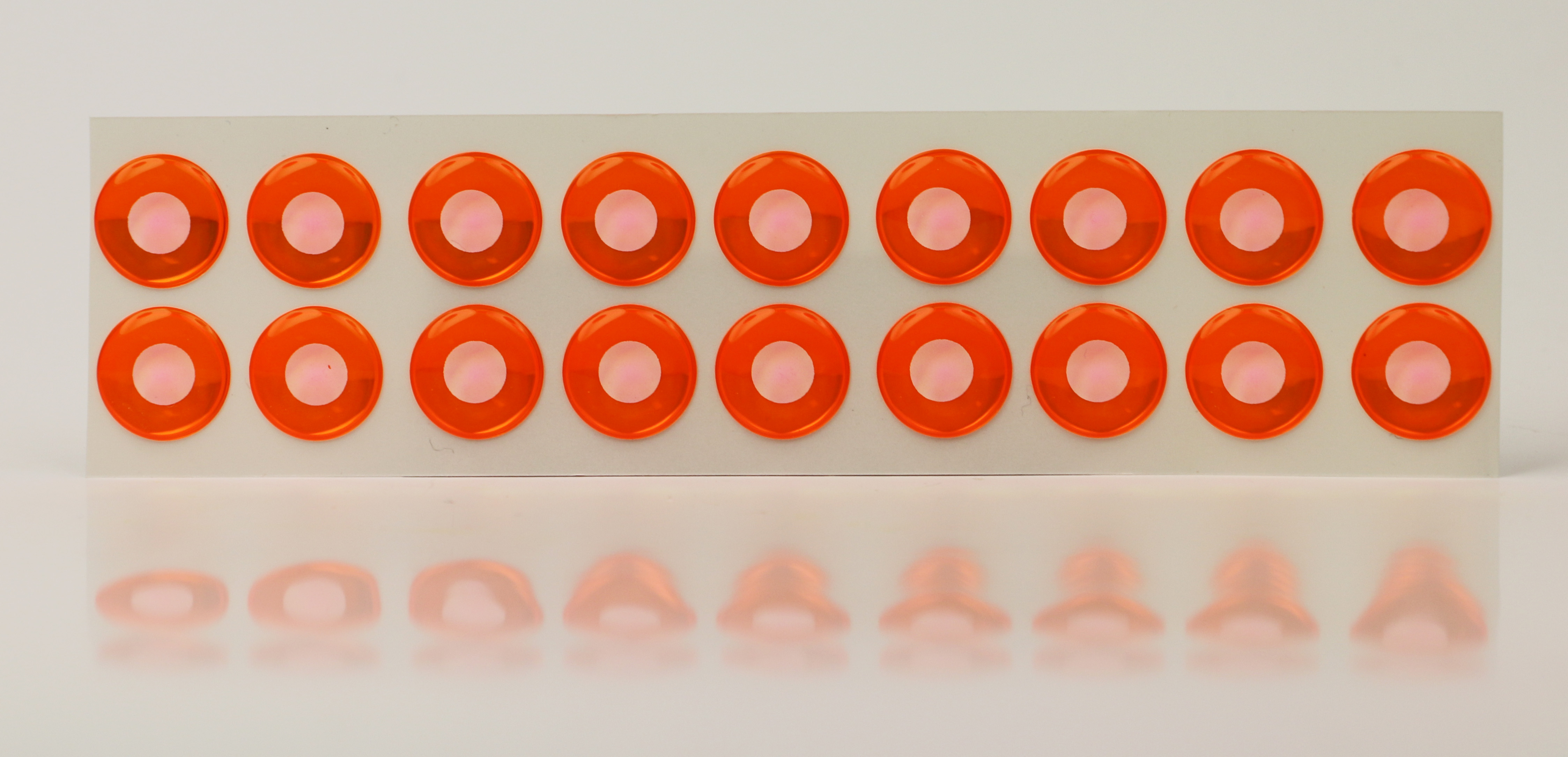 Epoxy Eyes White/Orange