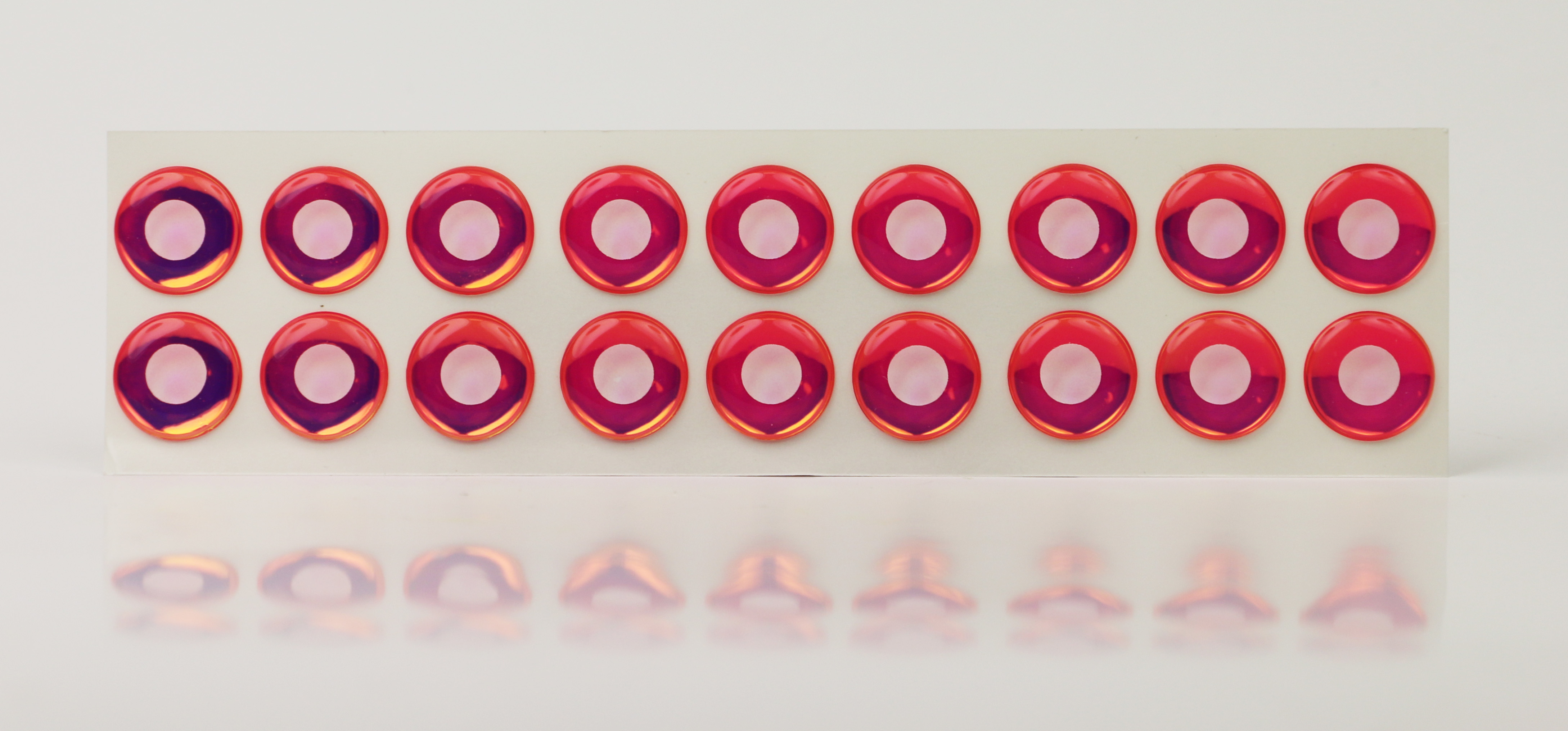 Epoxy Eyes White/Pink