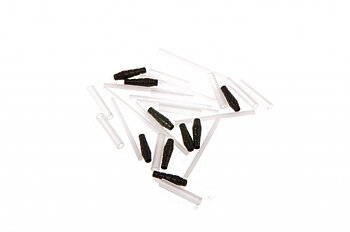 Micro Teardrop Tube Black 10x3mm